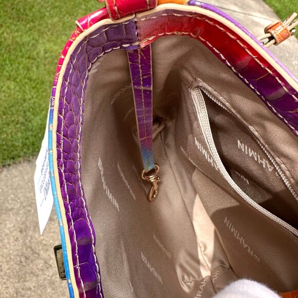 Brahmin Marley Multi Gumdrop Collection Leather Crossbody V04248940000050 NWT - Picture 10 of 16